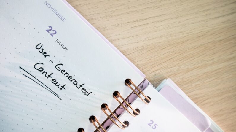 Photo Content Calendar