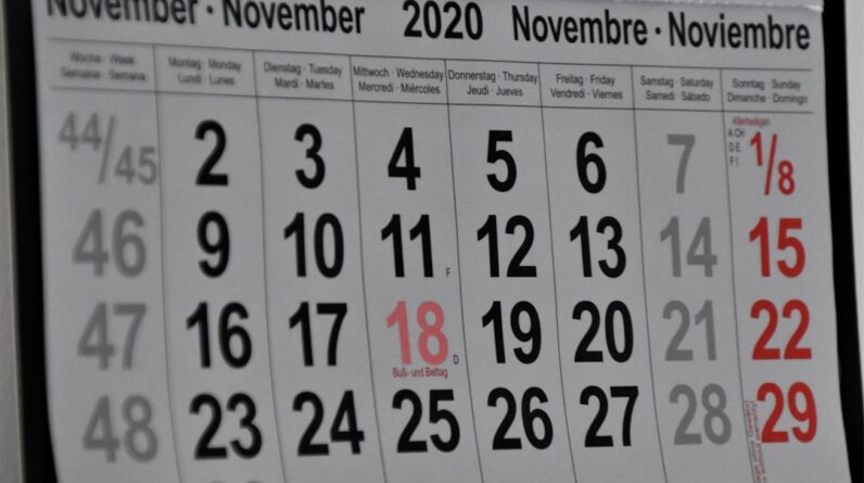 Photo Promotion Calendar