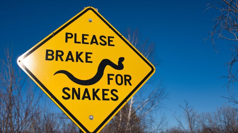 Photo Warning sign